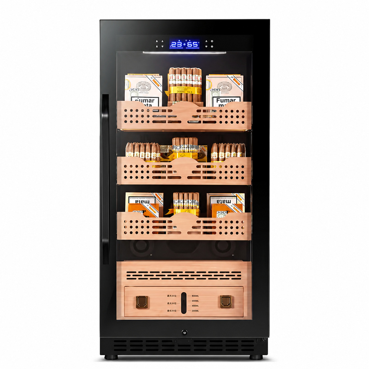 Home Office Constant Temperature and Humidity Cigar and Wine Cabinet Smart Humidity Control Storage Cabinet