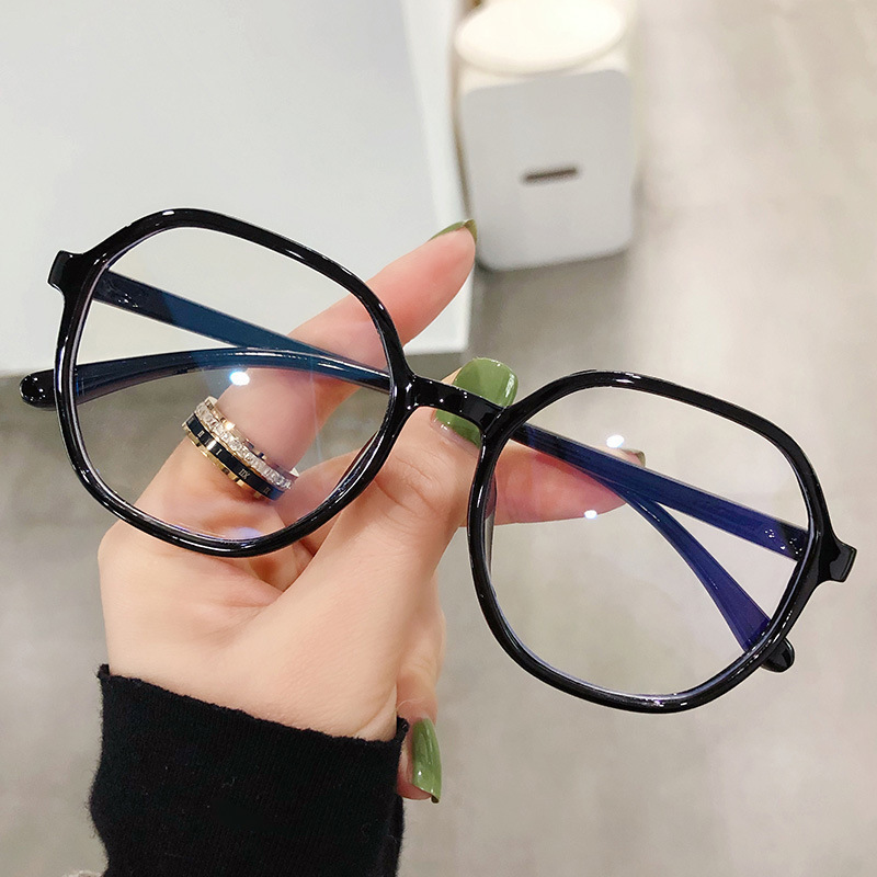 新しい抗青色光老眼鏡インターネット有名人痩身多角形メガネファッショナブルでエレガントなマザーズクリスタル老眼鏡ナチュラル|undefined