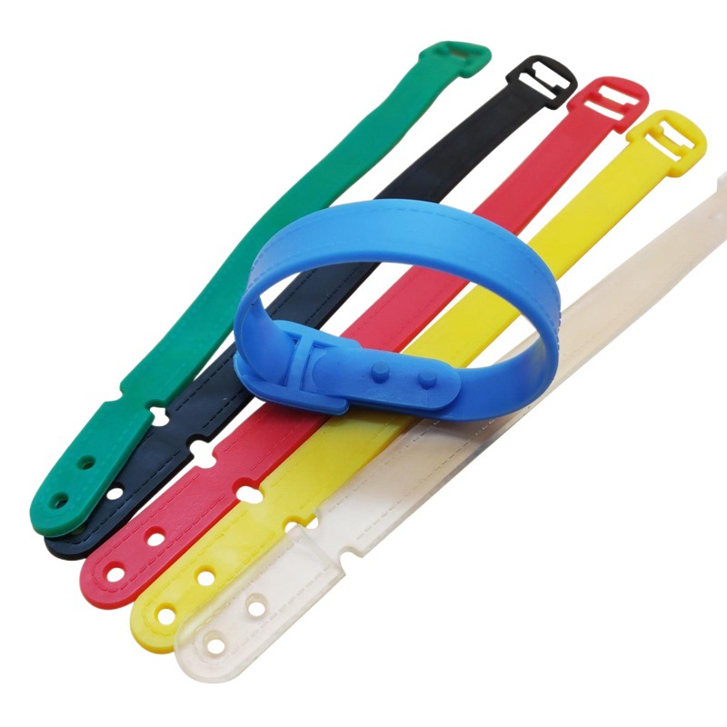 PVC black belt luggage tag hanging belt soft rubber luggage tag belt lanyard PVC lanyard