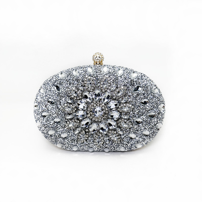 Diamond Women Luxury Clutch Evening Bag - Image 3