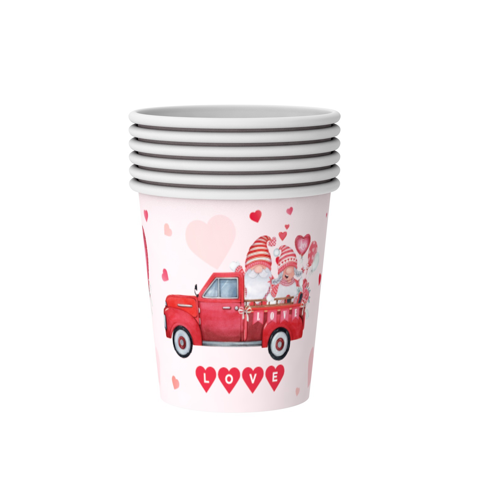 Vaso de papel para 16 personas