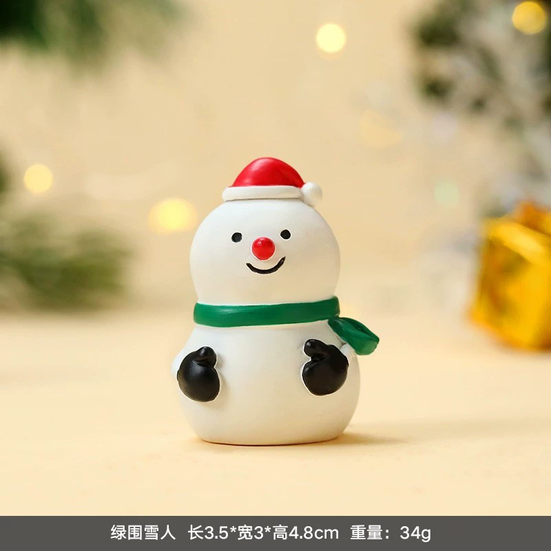 Рождественские столовые украшения ручной работы, assorted festive figurines (разные дизайны), легковесные 0.5 кг