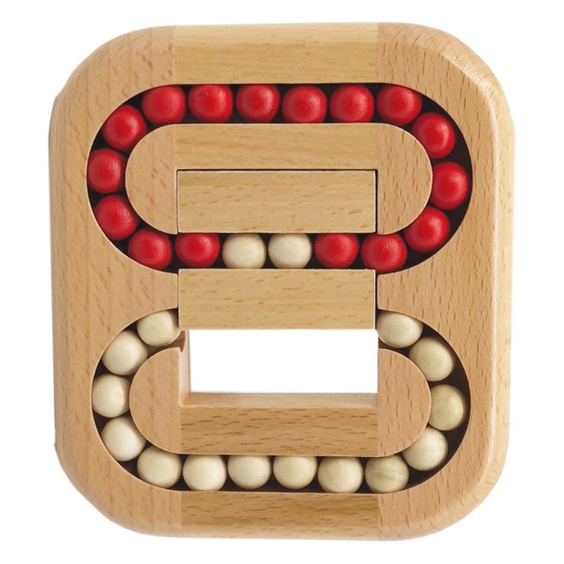 Los niños adultos de Madera Juguetes Educativos de ocio bola plana descompresión prevenir la demencia senil juego Juguetes