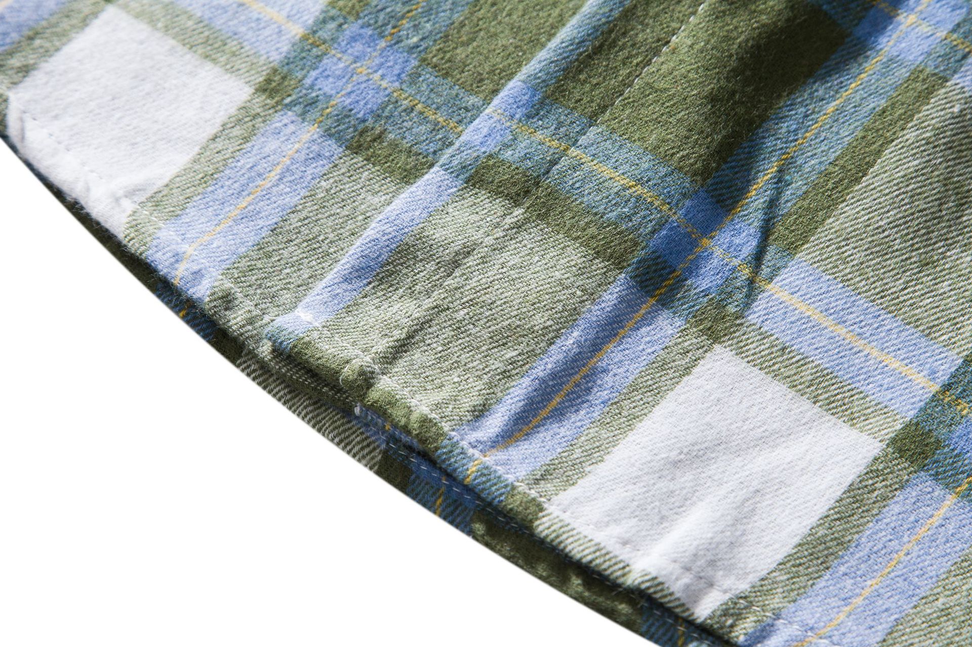 Herren Flanellhemd Mit Kapuze Kariertes Oversized Freizeithemd_voghion.com