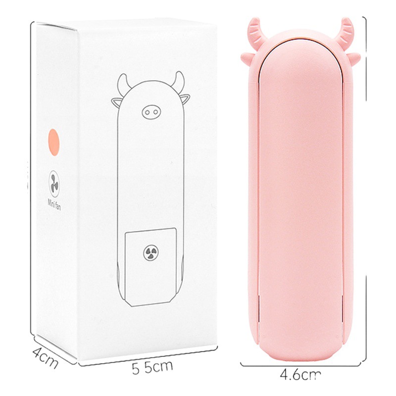 Injerto pestañas pequeño ventilador USB recargable secador de pelo portátil dos en uno plegable pequeño ventilador pestañas herramienta de belleza