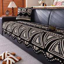 异形沙发垫防滑耐脏新款沙发专用盖布雪尼尔沙发坐垫防猫爪沙发套