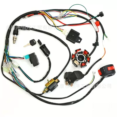 Power supply, ignition system accessories Motorcycle 50-110Cc Complete Vehicle