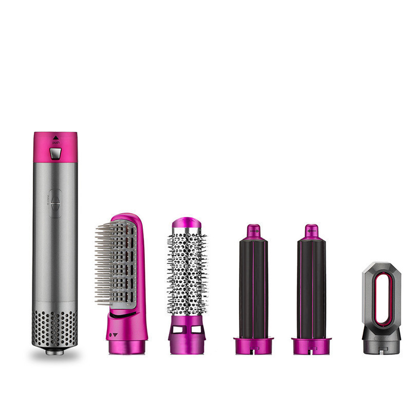 Fashion Five-in-One Multi-Function Modeling Straight Curly Hair Comb Dual-Use