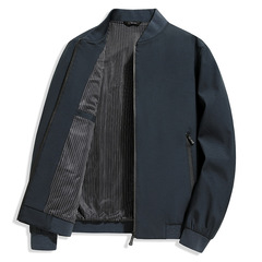 2025新型中年男性春秋ジャケット父春服コート中高年おじいさん秋服薄手