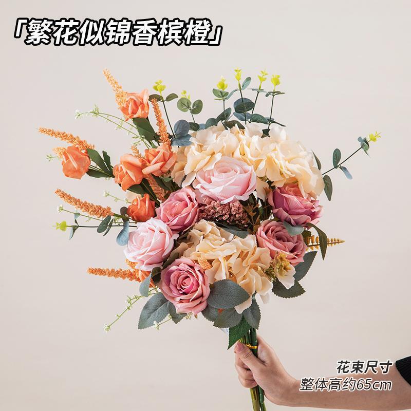 フレンチチューリップひまわり造花保湿造花装飾写真小道具手持ち花|undefined