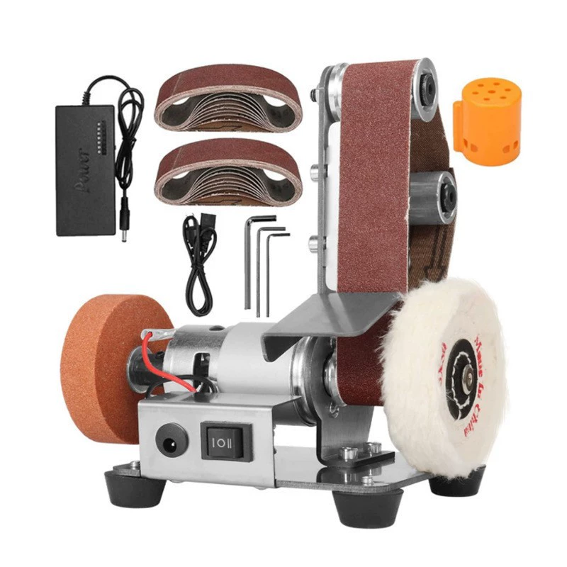 Внешняя торговля Горячая продажа парусного типа небольшой вертикальный ленточный шлифовальный станок шлифовальный станок шлифовальный станок электрический шлифовальный станок