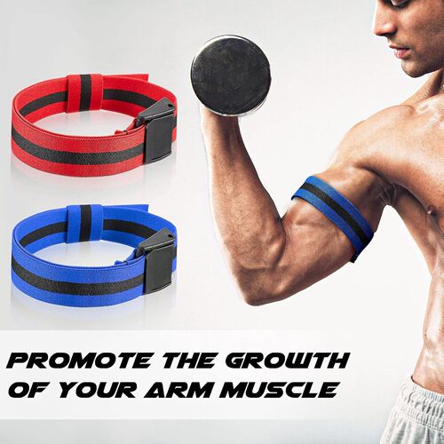New product blood flow restriction band weightlifting fitness training arm thigh muscle building exercise gluteus muscle elastic band restriction band