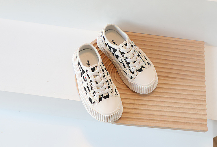 3368学生帆布板鞋中大童懒人透气单鞋