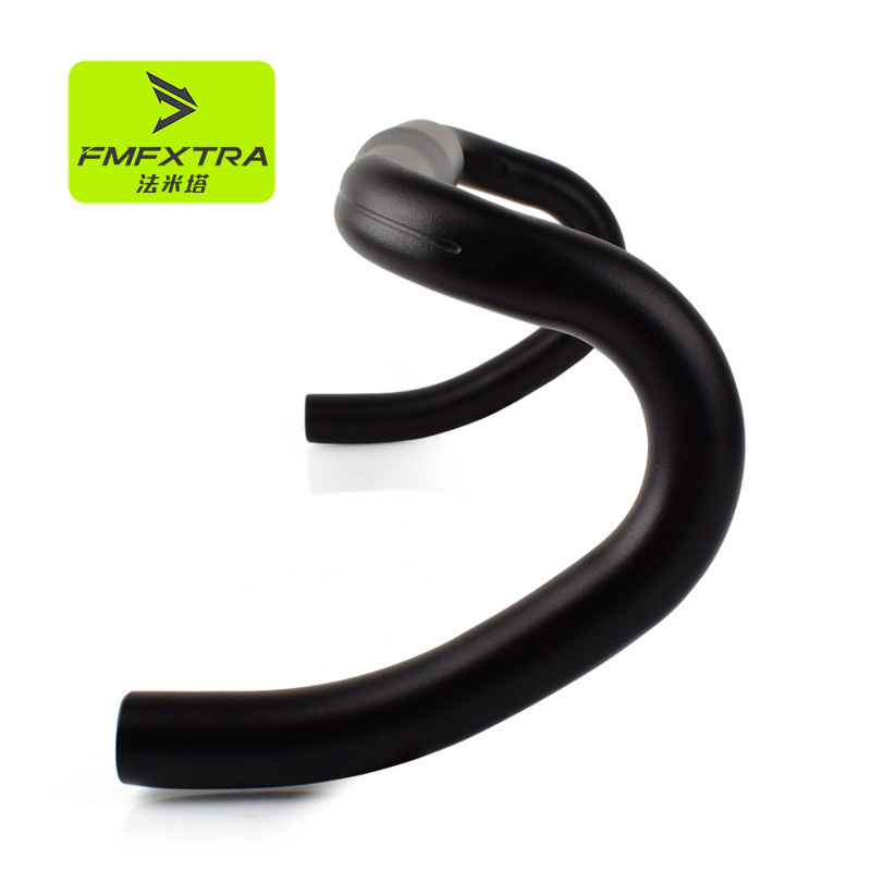 Bicicleta de carretera curvas coche aleación Aluminio cuerno para volar muerto flexión 31,8