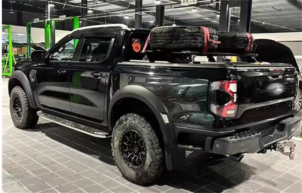 Suitable for 22-25 model domestic Ford Ranger T9 initial release off-road version with illuminated wheel arch modification parts