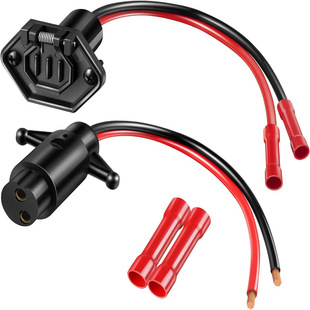 Cross-border yacht fishing light fishing boat waterproof quick wiring plug marine battery plug socket mounting panel