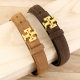 New Genuine Leather Belt Women's Joker Cow Velvet TB Same Belt Women's Decorative Jeans with in stock Wholesale