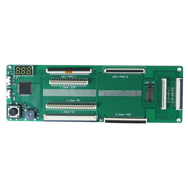 AK15 nueva interfaz USB computadora portátil instrumento de prueba de teclado herramienta de teclado 40 pines 0.8