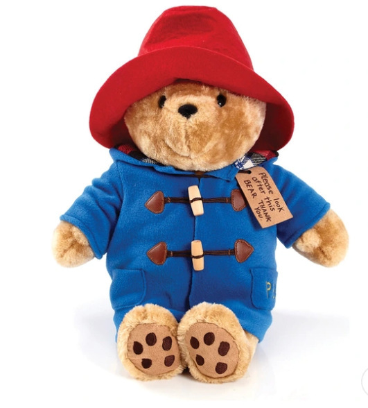 跨境新品 paddington bear plush 帕丁顿熊毛绒玩具公仔 来图来样