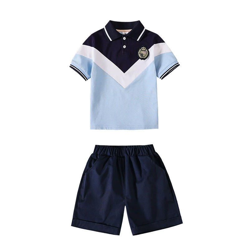 Summer children's uniform for kindergarten for elementary school students, suit