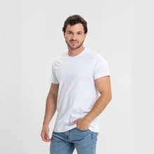 280GSM Men's Loose t shirt 跨境男士T 恤印花防晒速干落肩短袖