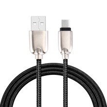 Type-C 转 USB 充电数据线 金属头编织线 108根铜芯线 长度：1米