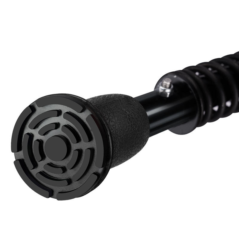 Bishide muletas axilas ayuda para caminar para los ancianos y discapacitados muletas individuales muletas antideslizantes de aleación de aluminio ajustables