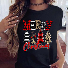 ŷ����óŮװMerry Christmasʥ���ڿ���������ӡ���ļ�����T��Ů