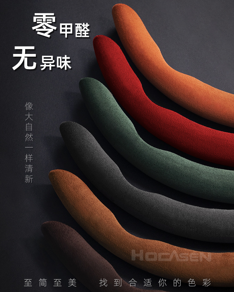 Faux Leather Steering Wheel Cover, Suitable for All Seasons, Non-Slip, Sweat-Absorbent, Snap-On Installation, Suitable for Both Men and Women