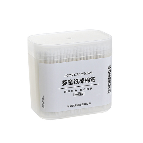 Cotton swabs for ear removal, special cosmetic cotton swabs, medical cotton swabs, baby ears, ear spoons, ear cotton swabs, disposable double-ended