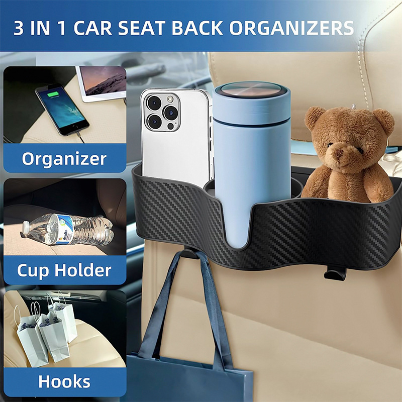 Car seat backrest storage box rear storage box interior supplies complete pendant cup holder car storage box