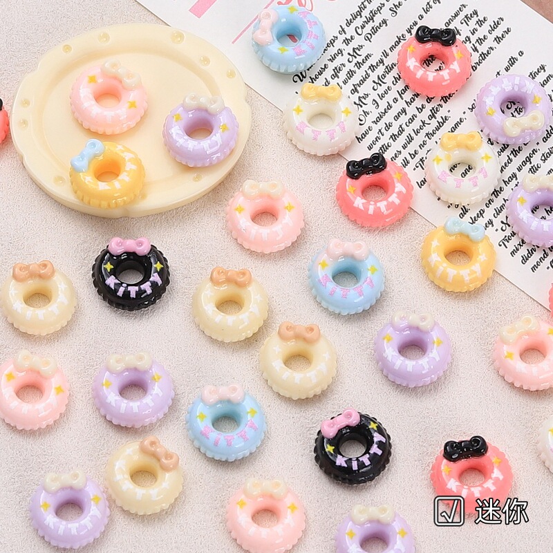 Cartoon Mini Colorful Swimming Ring Handmade DIY Homemade Jewelry Accessories Cream Glue Resin Small Accessories Materials Wholesale Cartoon Mini Colorful Swimming Ring Handmade DIY Homemade Jewelry Accessories Cream Glue Resin Small Accessories Materials Wholesale
