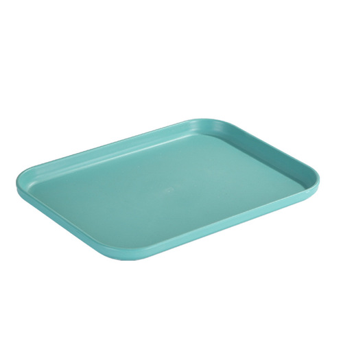 Cross-border Nordic simple dining tray ins style rectangular tray household tea cup square tray kindergarten storage tray
