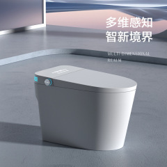 家庭用軽知能便器一体式全自動カバー泡盾無水圧力制限便器ホテル卸売り