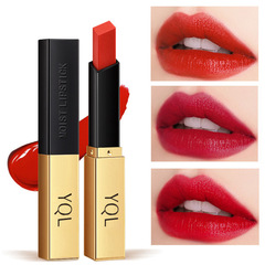 直播YQL小金條口紅唇膏女啞光滋潤顯色保濕不易掉色沾杯唇膏細管
