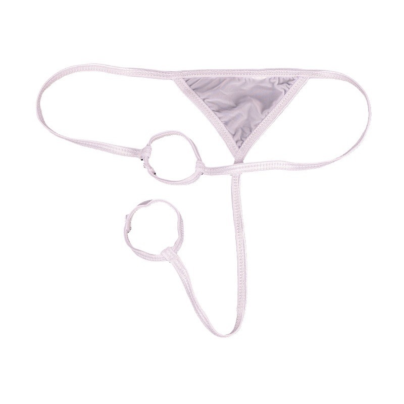 Exportation de strings sexy pour hommes, ensemble double cercle JJ Underwear une pièce Dropshipping_voghion.com