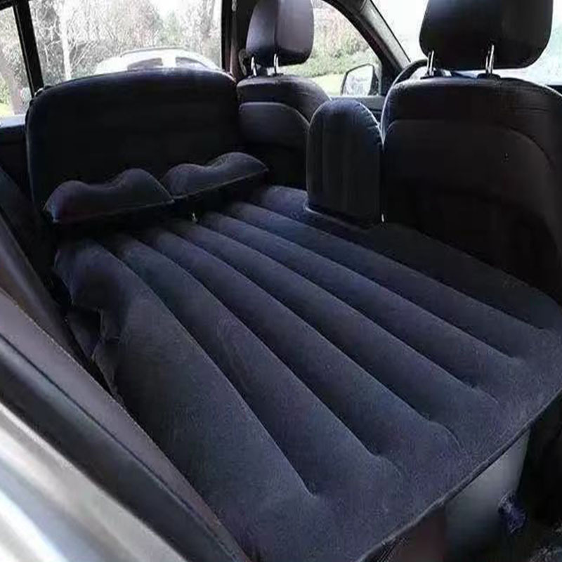 Fuente de la fábrica suministros interiores coche plegable cama inflable flocado coche colchón inflable SUV viaje cama inflable