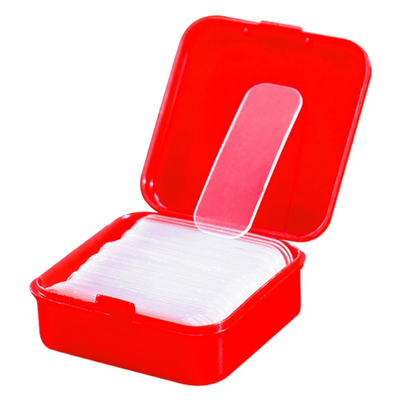 Двусторонние клейкие наклейки для дома на Китайский Новый год, без следов, с символикой благословения, прозрачные двусторонние наклейки оптом, двусторонние клейкие наклейки без сверления.