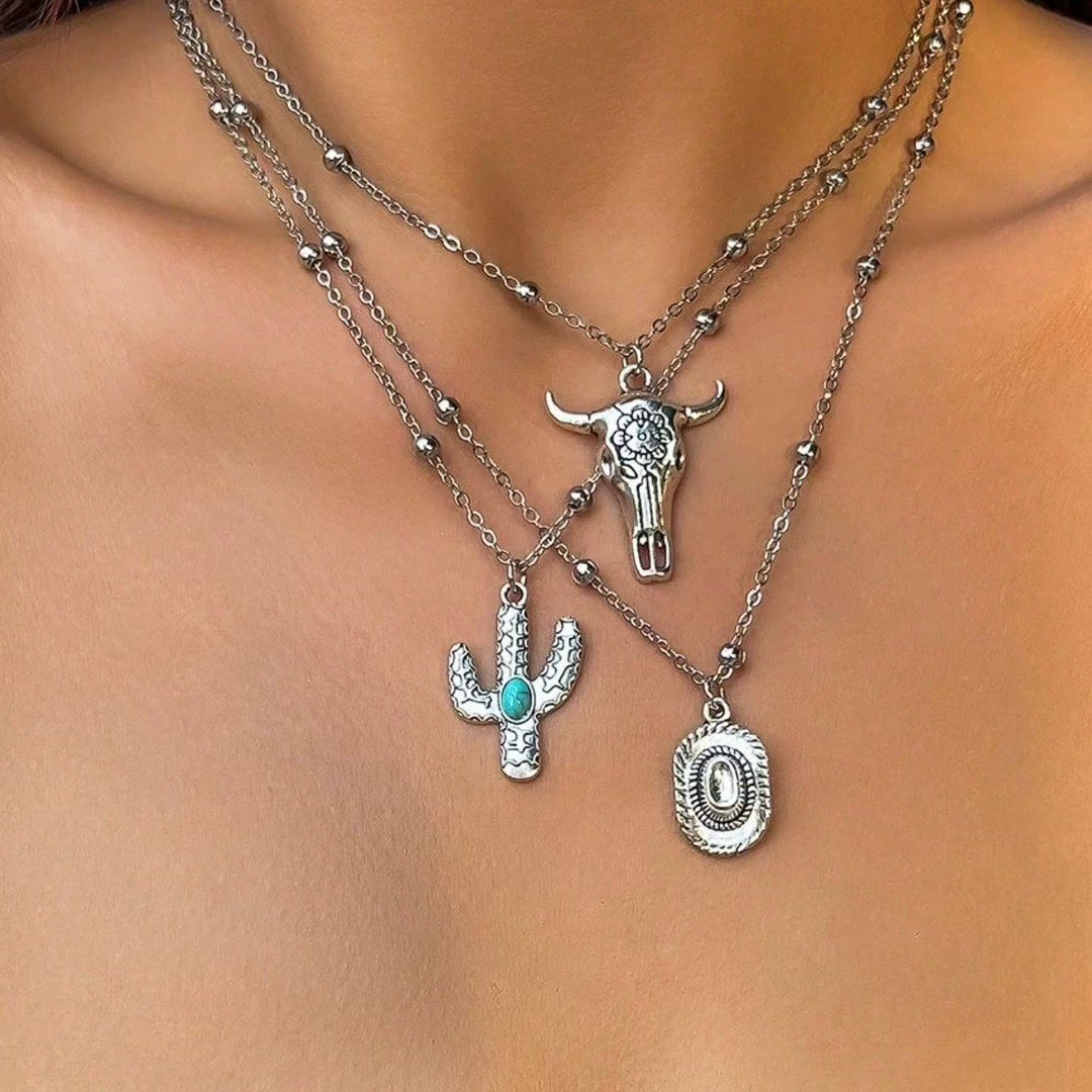 Европейские и американские трансграничные украшения ретро имитация сосновой ключицы