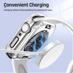 Suitable for Apple watch waterproof case protective cover apple watch ultra tempered shell and film integrated S8/7/6