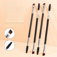 Single-ended Double-ended Eyebrow Brush Spiral Eyebrow Brush Ultra-thin Blade Eyebrow Makeup Brush Beginner Beauty Makeup Tool Wholesale
