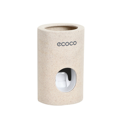 ecoco fully automatic toothpaste squeezer set wall-mounted toothpaste toothbrush storage rack toothpaste holder lazy squeeze artifact