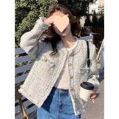 小香风外套女2025新款秋冬款短款高端小个子法式名媛设计感上衣