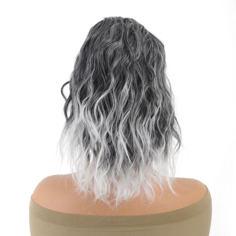 European And American Style Synthetic Hairpiece For Women Short Drawstring Ponytail Wool Curl Hair Extension Wholesale_voghion.com