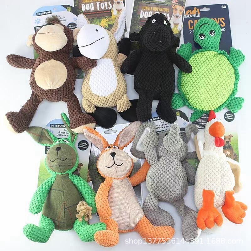 Plush Dog Vocal Molar Pet Toy Pet Supplies Cat Dog Toy Dog Supplies Factory Wholesale Cross Border