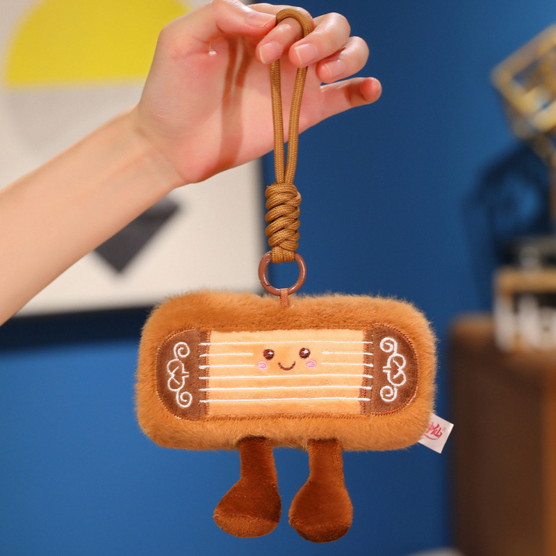 Diversión de simulación de instrumentos musicales, muñecas de peluche, gu筝, piano, almohada, muñeca, regalo de cumpleaños image 12