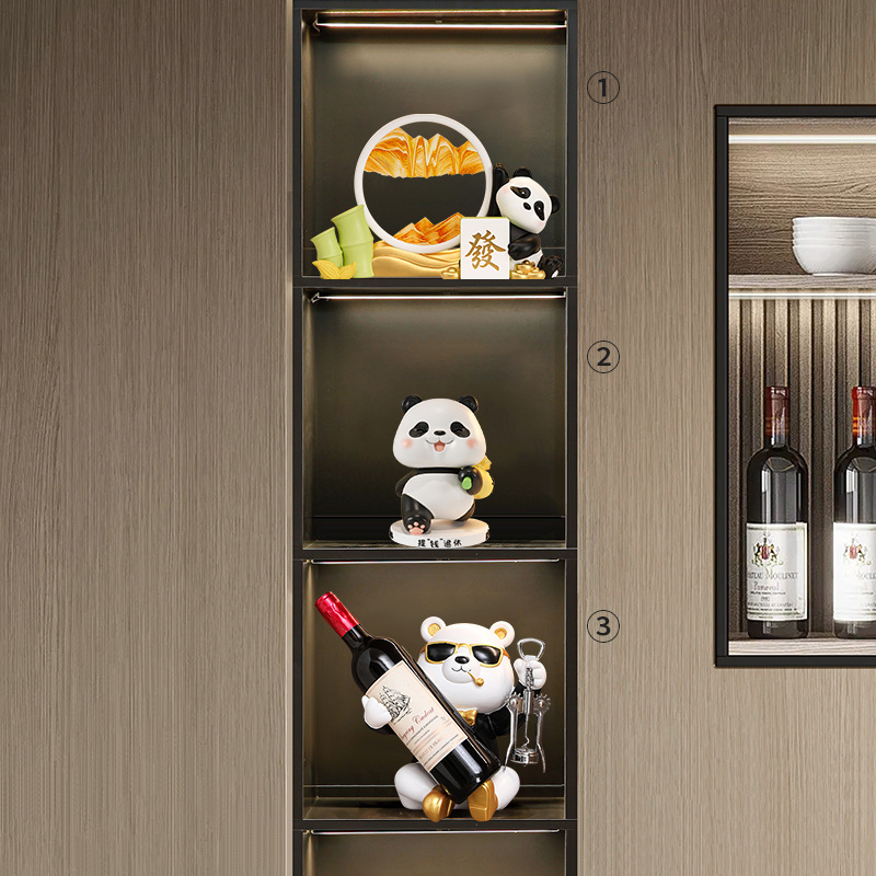 [3종세트] 인기 팬더 시리즈 소프트 가구