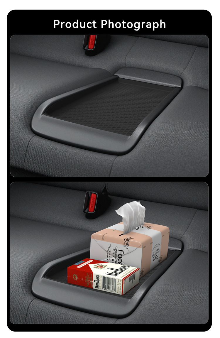 Suitable for 25 models of Prelude road vehicles, second-row seat protective anti-slip mat, specialized car interior modification accessories