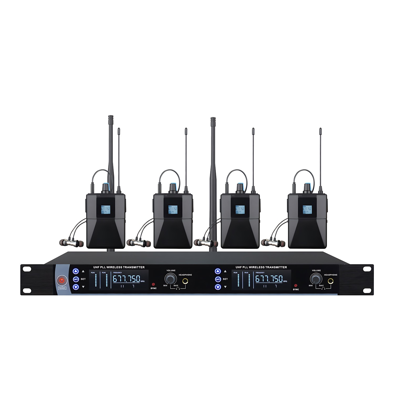 无线监听耳返直播演唱KTV演出舞台耳机监听无线音频传输耳返调频