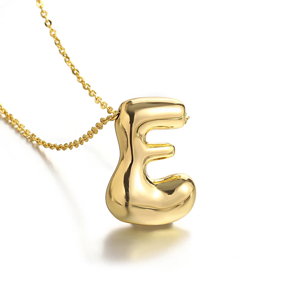 13g Weight Lobster Trigger Clasp Closure Clasp Closure Type Copper Pendant Material Pendant Necklace Classification Copper Chain Material cable chain Chain Type 1 Piece Quantity Casual, Daily Occasion Copper Material Letter Pattern All Seasons Season Unisex Gender Plating Design Elegant, Simple Style Style Wholesale Jewelry Elegant Simple Style Letter Copper Plating Cable Chain Pendant Necklace 7